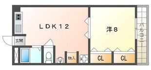 大和田コーポの物件間取画像